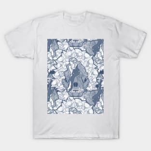 The Lamb and the Wolf Seamless Pattern T-Shirt